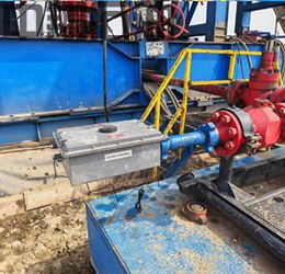 華北油田鉆井井筒液位監測現場服務